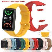 ๑ Wrist band For Oppo Band 2 Replacement Watchbands With Metal Buckle Silicone Watchband For Oppo Band2 Bracelet Correa