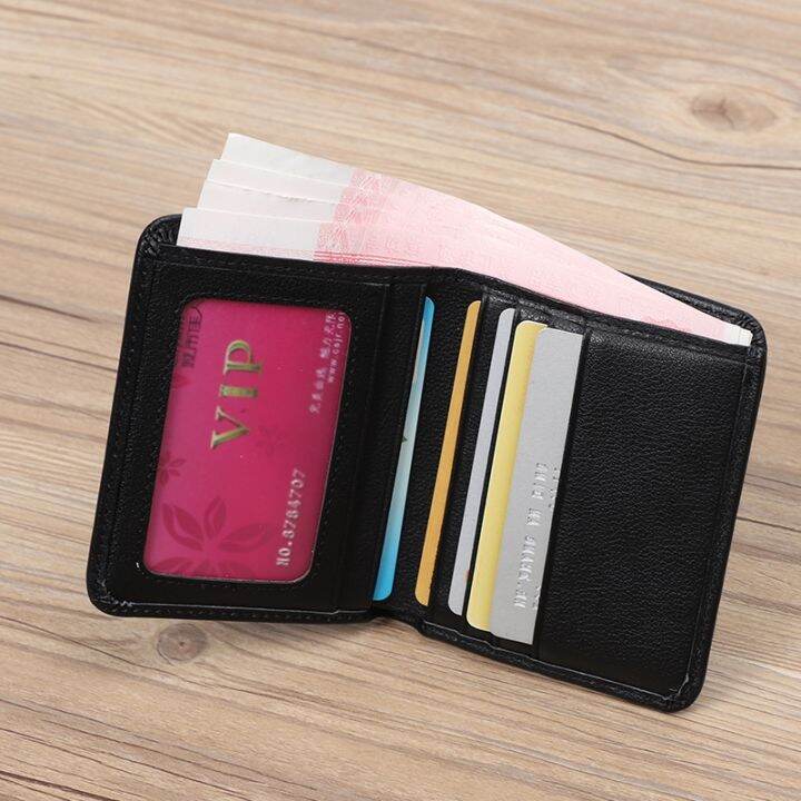 layor-wallet-ผู้ชายกระเป๋าสตางค์มินิหนังแท้บางกระเป๋าสตางค์สั้น-u-nisex-กระเป๋านุ่มคลิปเงินชายผู้ถือบัตรธนาคารเครดิตผู้หญิงกระเป๋าขนาดเล็ก