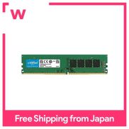 Crucial Micron DDR4 desk memory 8GB 2400MT s PC4-19200 288pin SR x8
