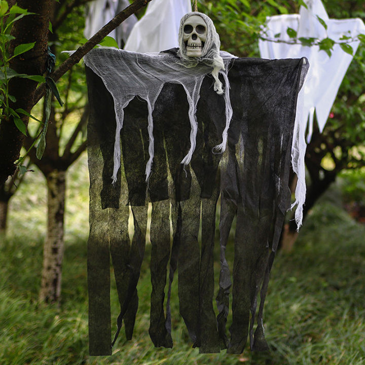 uni-halloween-hanging-skull-ghost-haunted-house-decoration-horror-props-pendant-ตกแต่งคริสต์มาส