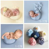 【hot sale】 ☬▨ C10 ℜ-ℜ 2 Pcs Newborn Photography Props Baby Wraps Blanket Photo Shooting Accessories
