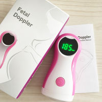 ทารกในครรภ์ Doppler เด็กอัตราการเต้นความร้อน BabySound จอแสดงผล LCD ตั้งครรภ์ Eraphoen 2.5 MHz P Robe