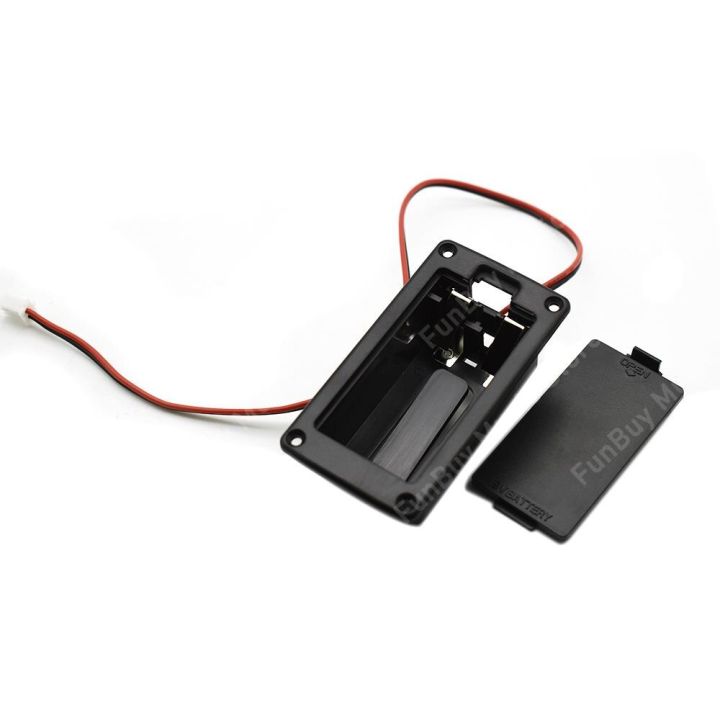 guitar-bass-9v-volt-guitar-pickup-battery-box-cover-case-holder-plastic-battery-cover-with-adapter-cable-guitarra-accessories