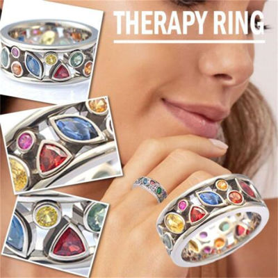 Ring BEST Weight Therapy Loss Quartz Ring For Women Crystal Ring Crystal-Quartz