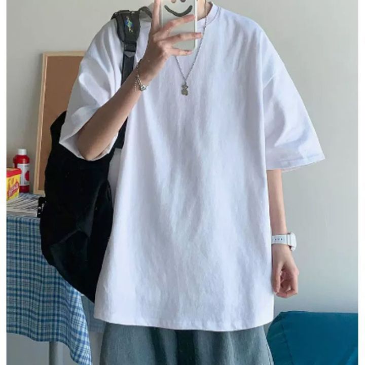 ชาย-polo-เสื้อญี่ปุ่นแขนสั้นหนักฤดูร้อนแบรนด์แฟชั่นสีตัดกันปก-t-เสื้อเชิ้ตสไตล์ฮ่องกงวัยรุ่นลำลองแขนเจ็ดส่วน