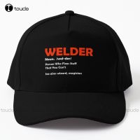 Funny Welder Definition Welding Gift Baseball Cap Cap For Men Personalized Custom Unisex Adult Teen Youth Summer Baseball Cap
