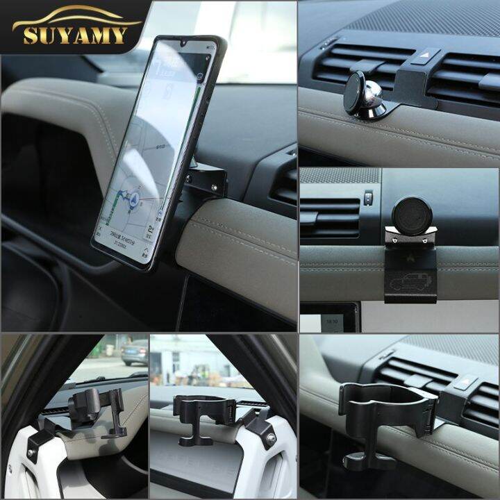 Car Mobile Phone Navigation Bracket Water Cup Holder GPS Display