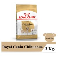 นาทีทองลด 50% แถมส่งฟรี Royal Canin Chihuahua Adult 3Kg โรยัลคานิน เหมาะสำหรับสุนัขพันธุ์ชิวาวาอายุ 8 เดือนขึ้นไป ขนาด3กิโลกรัม !! !