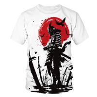 Mens Animation T-shirt Naruto Cartoon 3D Printing Summer Short Sleeve Boys and Girls Fashion Womens Top