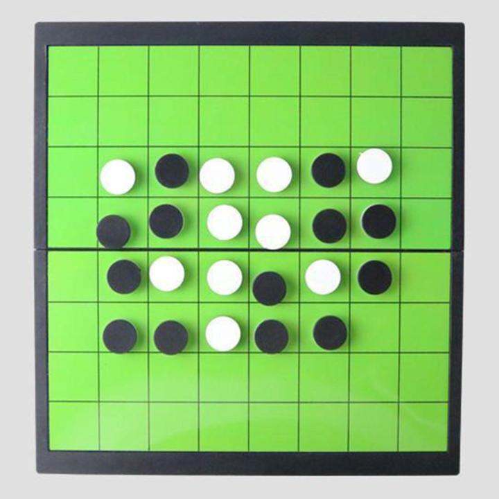 Othello Chess Black & White Chess Parent-Children Family Game Board 64 ...