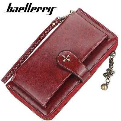 New Women Wallets Fashion Long PU Leather Top Quality Brand Card Holder Classic Female Purse Zipper Wallet For Women
