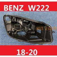 FOR Mercedes BENZ 18-20  W222  S350 S400 S500 S600  LAMP BODY HEADLAMP BACK SHELL BACK COVER TAIL SHELL  BLACK COVERโคมไฟ S600สำหรับ Mercedes BENZ 18-20 W222 S350 S400ตัวรถไฟหน้าฝาหลังกรอบท้ายที่ครอบสีดำ