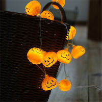 Pumpkin ไฟสาย LED รูปฟักทอง,ไฟตกแต่งสไตล์ Ins สำหรับตกแต่งบ้านเทศกาล
