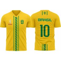 T SHIRT   Customized T-Shirt Brazilian National Team - 2022 World Cup