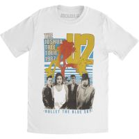 Hot sale U2 Bullet The Blue Sky Mens Official Merchandise T-Shirt - Adult T-Shirt - Mens T-Shirt  Adult clothes