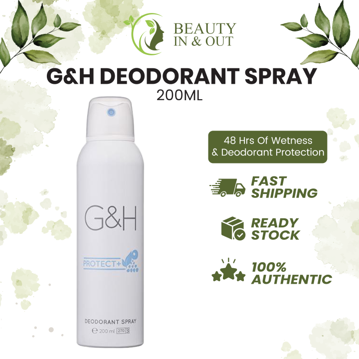 G&H Protect+ Deodorant & Antiperspirant Spray (200ml) Amway Deodorant