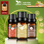 Combo 3 Chai Tinh Dầu Nguyên Chất Tulip, Vani, Trầm Hương, GULIFE 10ml