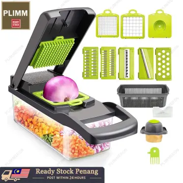 6pcs/set Plastic Vegetable Grater, Modern Multifunction Veggie