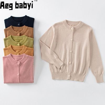 Autum Baby Sweater Top Baby Children Clothing Cotton Boys Girls Cardigan Boys Girls Knitted Cardigan Sweater Kid Spring Clothes