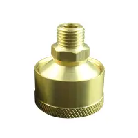 M10 M14 M16 Metric Male Thread Brass Grease Cup Oiler Oil Lubricator For Machine Tool