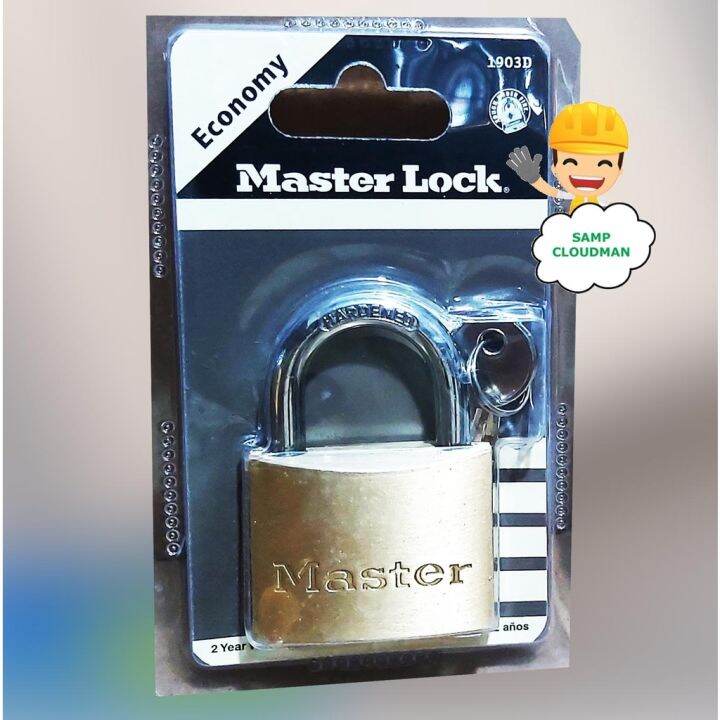 Master Lock USA Brass Padlock 50mm 1903D 60mm 1904D Original Pad lock