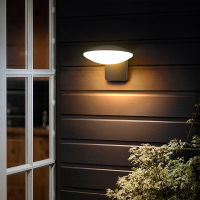 VZVI Villa LED Waterproof Solar Outdoor Wall Lamp Indoor Living Room Garden Balcony Front Door Terrace Gate Porch Light Aluminum