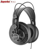 Superlux HD681B แจ็ค3.5มม. แบบมีสายตัดหูฟังเสียงเสียงเบสแบบไดนามิกพิเศษพร้อมสตูดิโอสายคาดศีรษะปรับได้