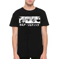 Japanese Anime Hunter X Hunter T Shirt Men Kawaii Cartoon Summer Tops Killua Graphic Tees Harajuku Unisex T-Shirts