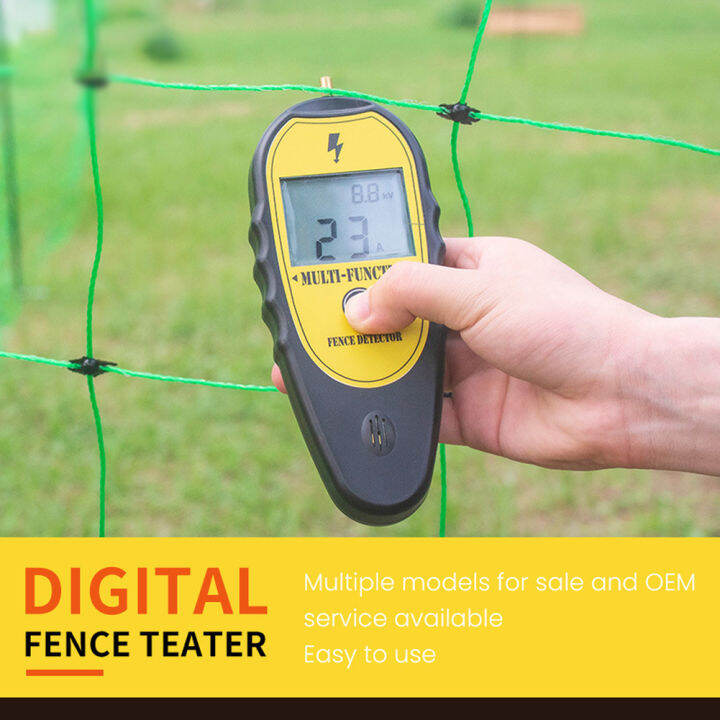 200-15000v-ranch-fence-digital-display-voltege-current-current-direction-tester-farm-electronic-fence-fault-finder-current-direction-measuring-lcd-backlight-display-with-storage-bag