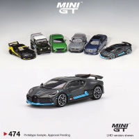 MINI GT 1:64 Model Car Buga Divo Presentation Alloy Die-Cast #474 LHD