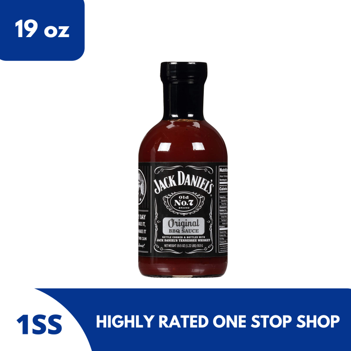 Jack Daniel's No. 7 Original Barbeque Sauce, 19oz Lazada PH