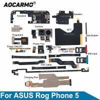 【CW】 Aocarmo Fingerprint Flash Light Sensor Power Flex For ASUS ROG Phone 5 ROG5 ZS673KS MainBoard Connector Small Bard Cable