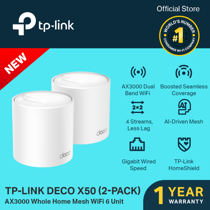 TP-Link(ティーピーリンク) Deco X50 1P AX3000メッシュWi-Fi 6