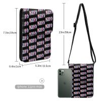 Kiss Band Logo Shoulder Bag Pas Tie Dye Gift Aesthetic Mobile Phone Bag Leather Work Student Bags