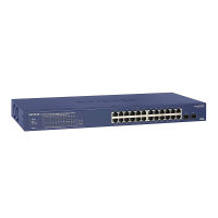 GS724TP — 24-Port Gigabit Ethernet PoE Smart Managed Pro Switch with 2 SFP Ports