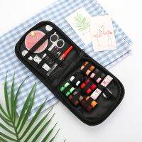 ☸✘ 27Pcs/Set Portable Apparel Sewing Kit DIY Household Embroidery Tools Needles Thread Set Sewing Supplies Home Travel Accessories