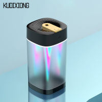 KUDIXIONG Usb เครื่องควบคุมความชื้นติดไฟตอนกลางคืนตั้งโต๊ะขนาดเล็กความจุมากเครื่องทำความชื้นขนาดเล็กสำนักงานรถยนต์บ้าน