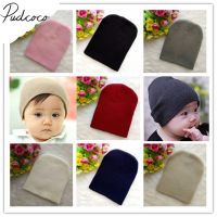 2019 Brand New Baby Hats Beanies winter warm Girl Boy Toddler Infant Kids Children Cute Hat Cap Unisex Solid Knitted Beanie Gift Bowl Fork Spoon Sets