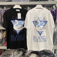 Oversized Casablanca T เสื้อผู้ชายผู้หญิงปิงปองค้างคาว Fuß เสื้อยืด Top Tees