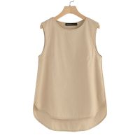 ZANZEA Women Plus Size Loose Solid Basic Sleeveless Loose Tank