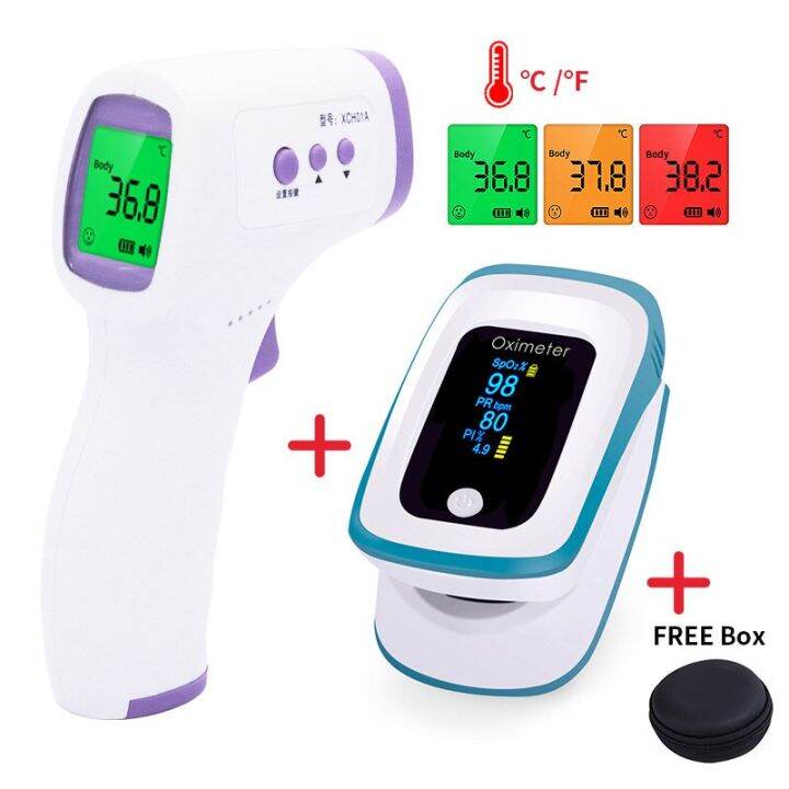 【Ready Stock NonContact Forehead Digital Infrared Thermometer Baby
