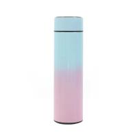 500ML Smart Thermos Vacuum Bottle Digital Temperature Display Stainless Steel Coffee Thermal Mug Inligent Insulation Cup