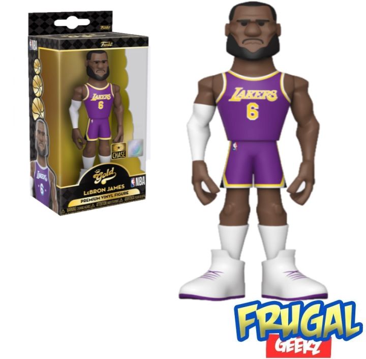 Buy Vinyl GOLD 5 LeBron James (City Edition Uniform) - Lakers at Funko.