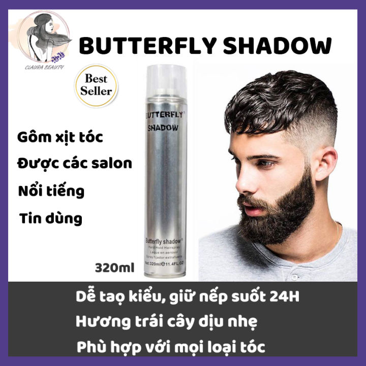 Hãy khám phá sức mạnh của gôm xịt tóc BUTTERFLY SHADOW với họa tiết độc đáo, hình dáng tinh tế và chất lượng vượt trội. Sản phẩm này sẽ giữ độ bóng và giữ nếp tóc của bạn cho đến tận cuối ngày.