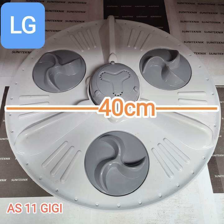 PULSATOR MESIN CUCI LG 1 TABUNG TOP LOADING DIAMETER 40 CM AS 11 GIGI