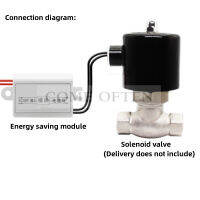 โมดูลประหยัดพลังงาน Solenoid Valve Water Air Valve Control Energy Saver เวลานานไฟฟ้าความร้อนน้อยลง AC220V DC24V 12V-LUIZU STORE