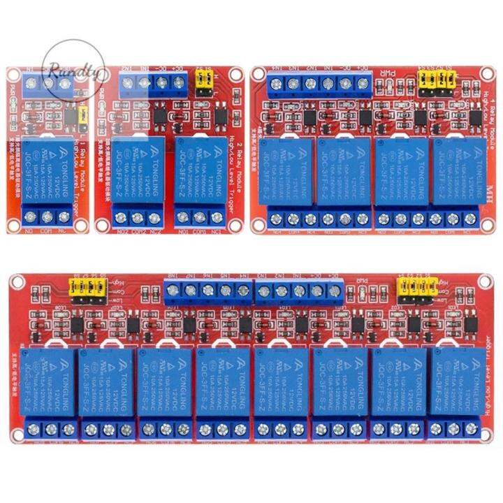 RUNDTY 5V 12V For Arduino Low Level Trigger Board Shield High Level ...