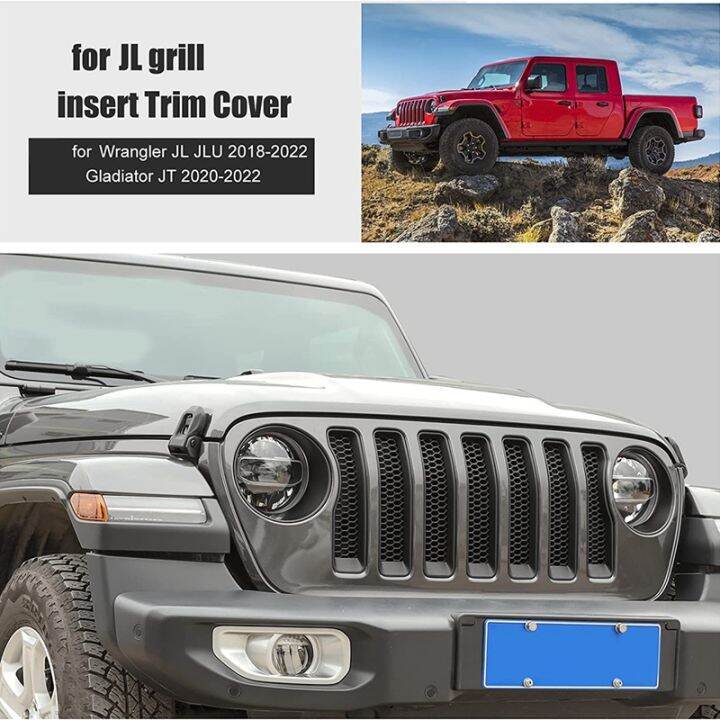 mesh-grille-grill-insert-headlight-turn-light-cover-trim-for-jeep-wrangler-jl-jlu-2018-2022-accessories