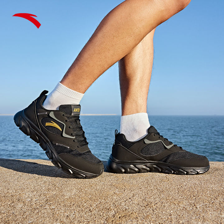 anta-รองเท้าวิ่งสำหรับผู้ชาย-รองเท้ากีฬามืออาชีพรองเท้าวิ่ง912225530ขาตั้งกล้องเด้ง