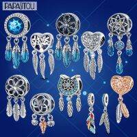 HOT SALE Sparkling Dream Catcher Series Charms Beads Fit Original 925 Silver 3mm Charm Bracelet Necklace Diy Making Jewelry